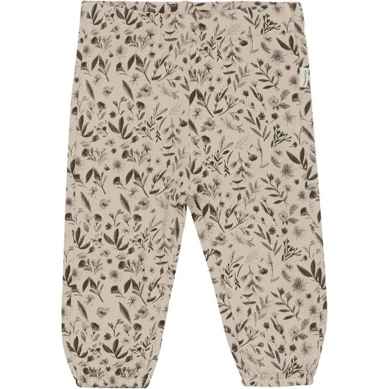 Minymo Smoke Gray Pants Aop Sweat 1