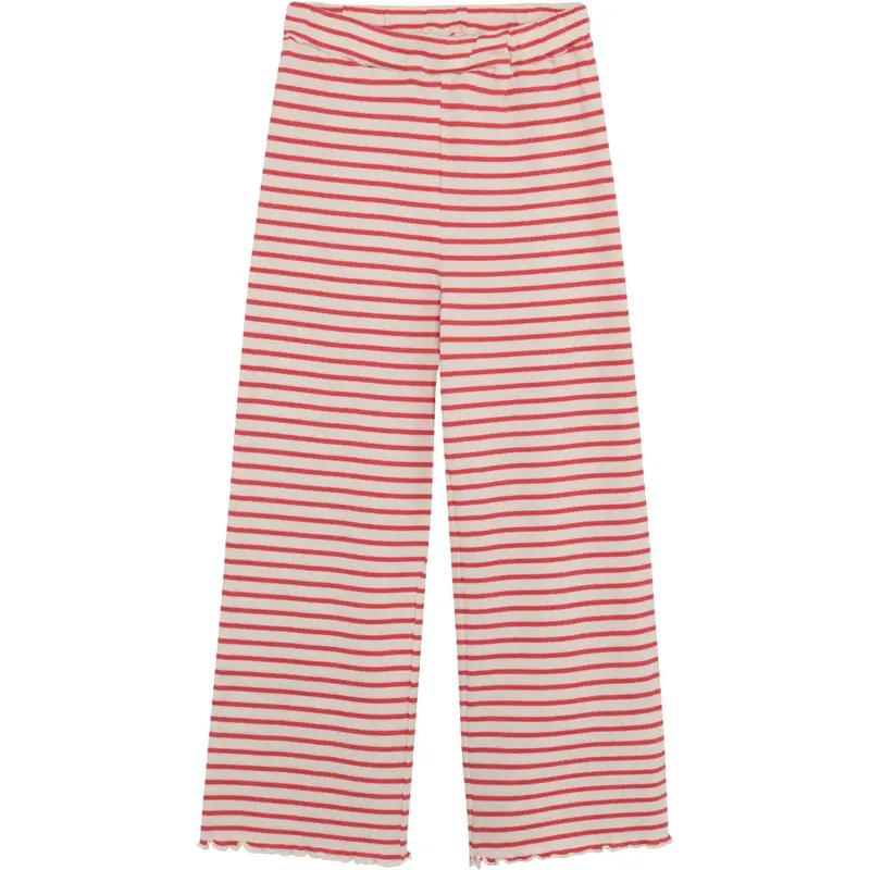 Minymo Spiced Coral Pants Rib 1