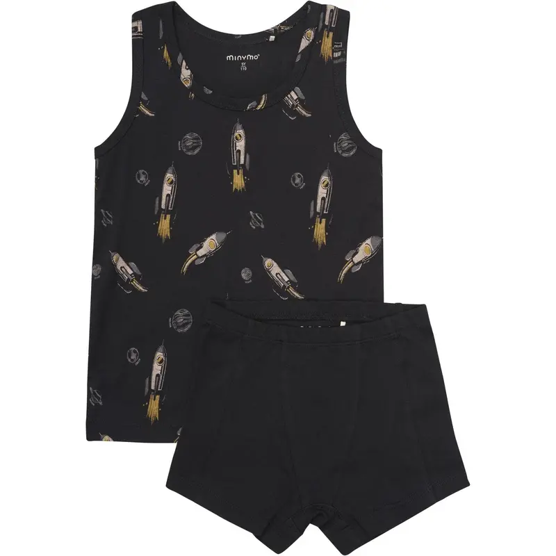 Minymo Tap Shoe Underwear Set Aop 1