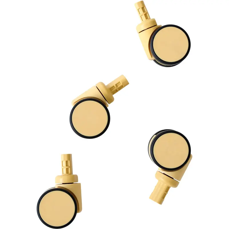 Modu Honey Yellow 4 X Storage Crate Wheels 1