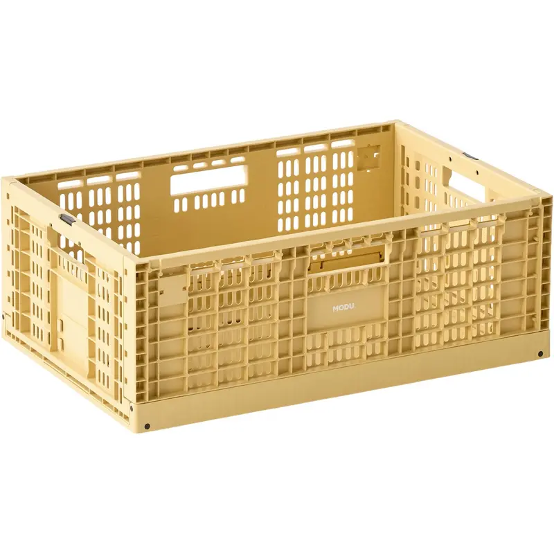 Modu Honey Yellow Storage Crate 1
