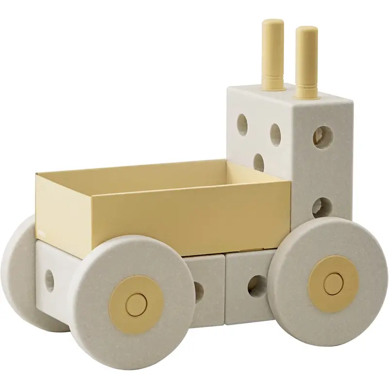 Modu Sand Grey / Honey Yellow 3-I-1 Baby Walker 1