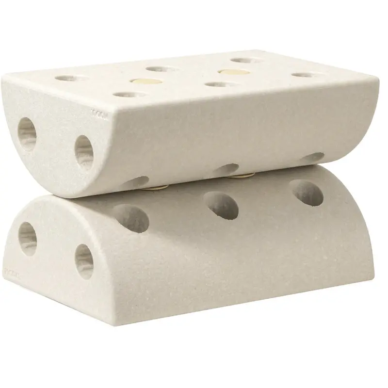Modu Sand Grey / Honey Yellow Kids Stool 1