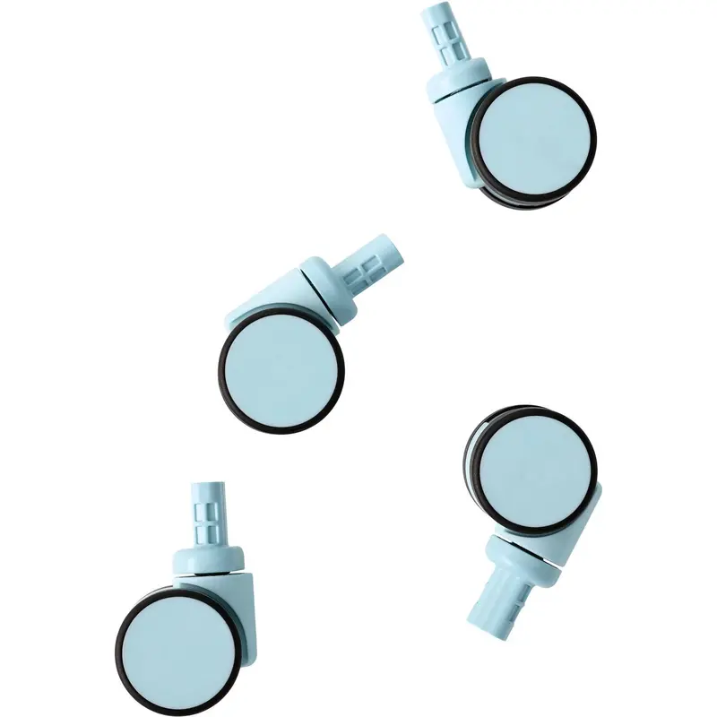 Modu Sky Blue 4 X Storage Crate Wheels 1