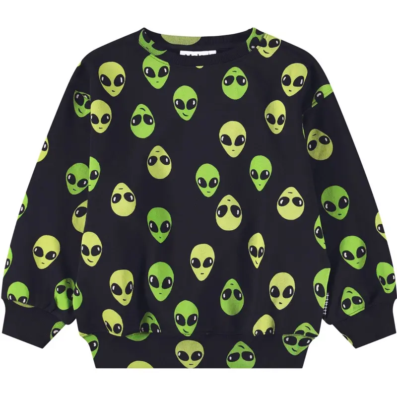 Molo Alien Faces Monti Sweatshirt 1