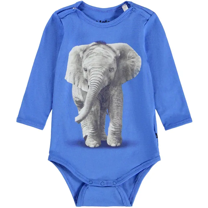 Molo Baby Elephant Foss Bodystockings Ls 1