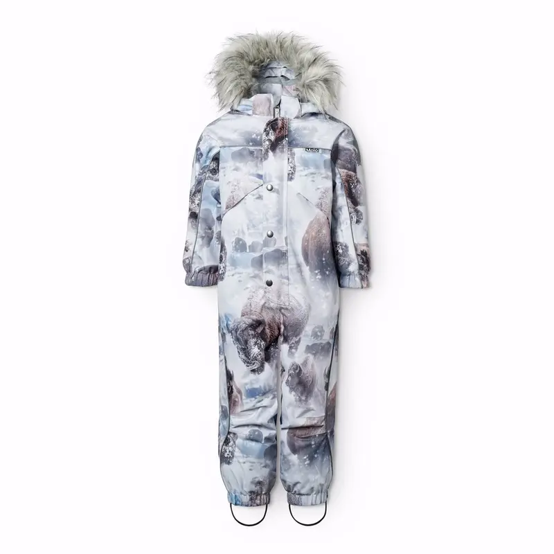 Molo Bison Polaris Fur Junior Snowsuit 1