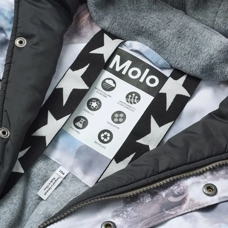 Molo Bison Polaris Fur Junior Snowsuit 5