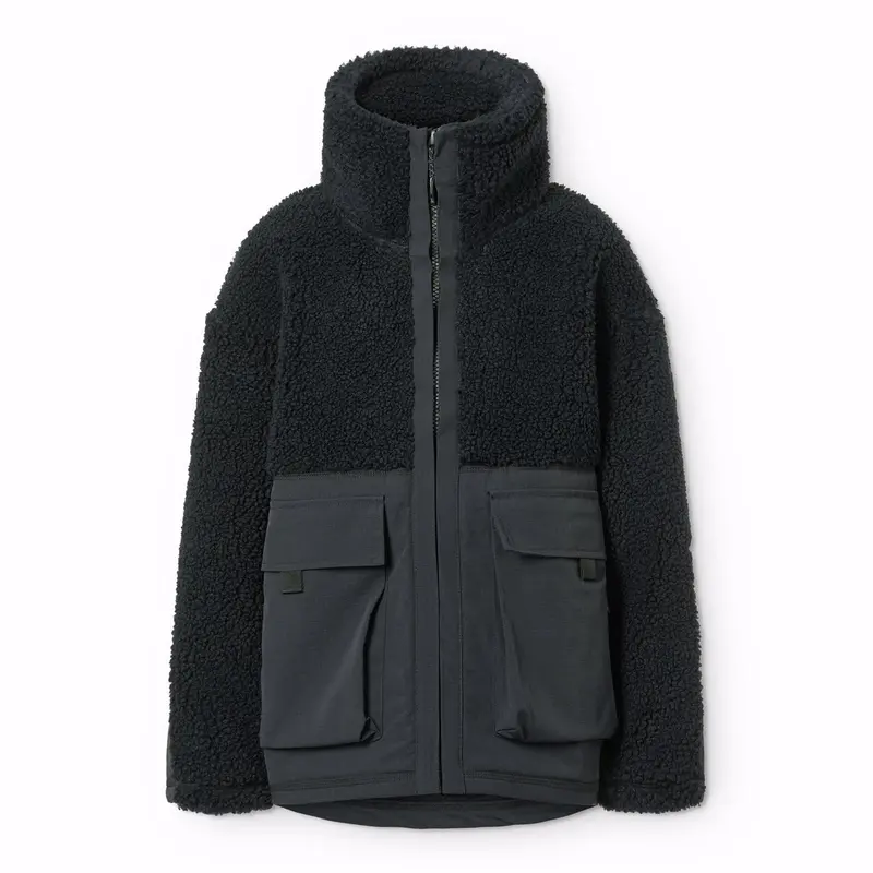 Molo Black Utha Fleece Jacket 1