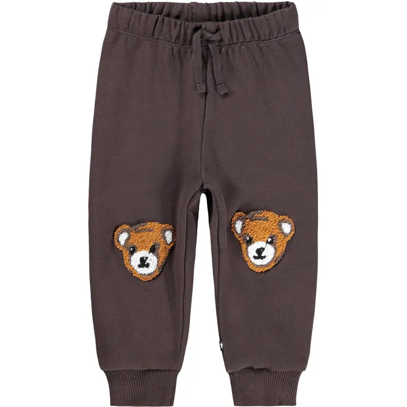 Molo Dark Cocoa Simeon Soft Pants 1