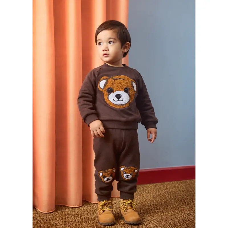 Molo Dark Cocoa Simeon Soft Pants 2