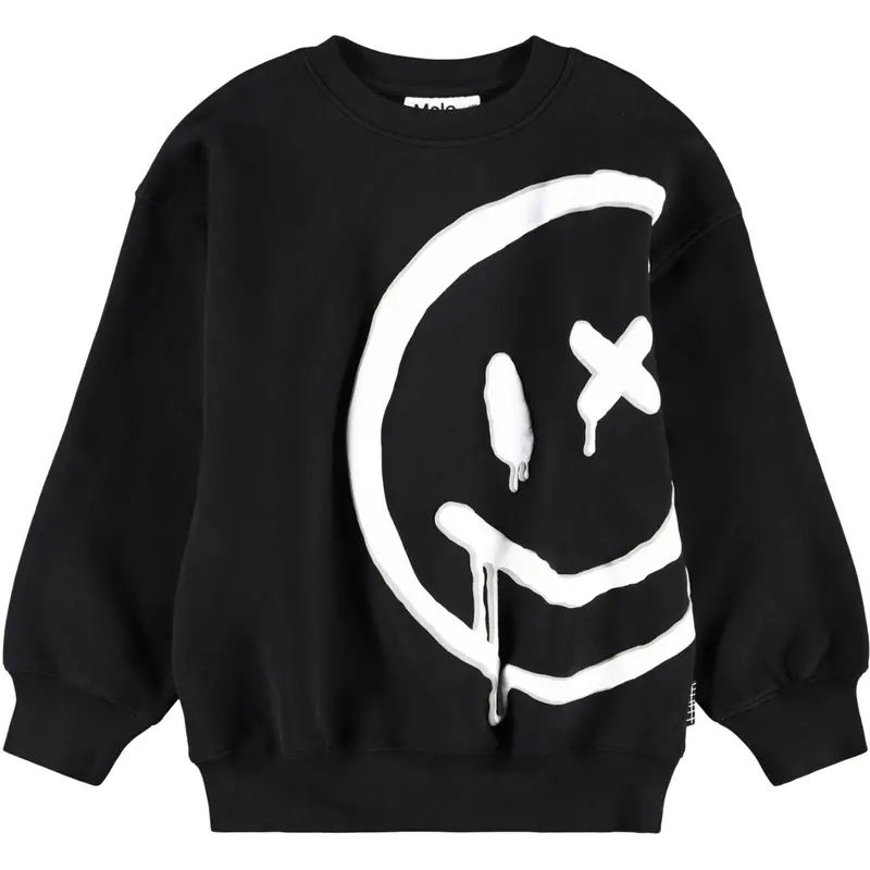 Molo Drippy White Mar Sweatshirt 1