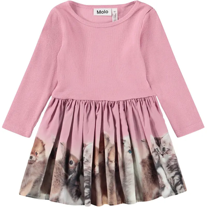 Molo Fluffiness Candi Dress Ls 1
