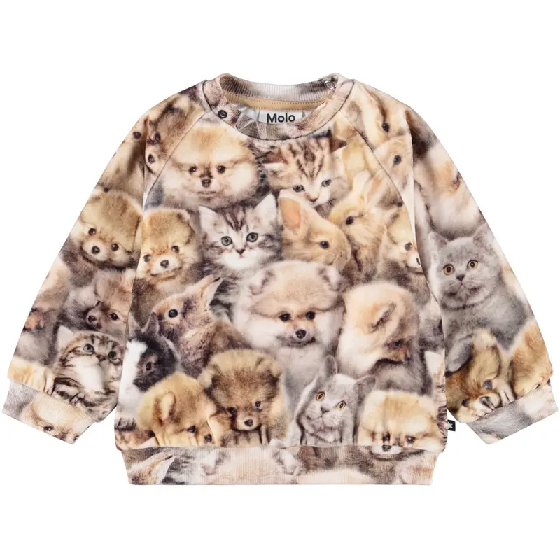 Molo Fuzzy Fluffy Disc Sweatshirt 1