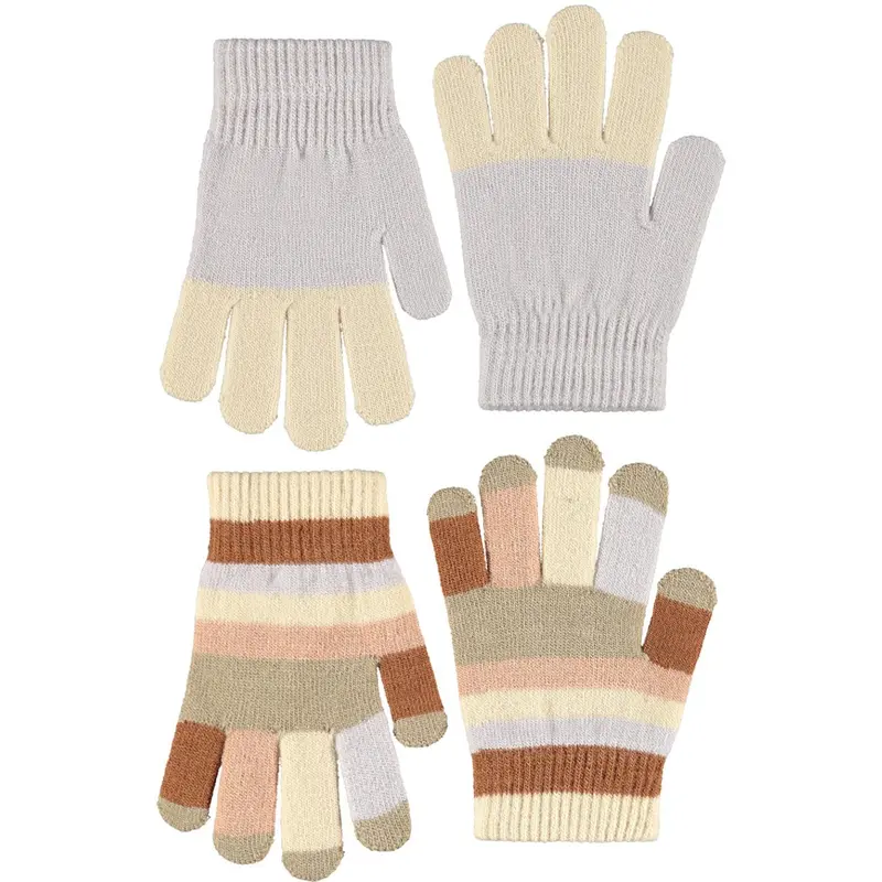 Molo Lilac Marble Kei Gloves 1