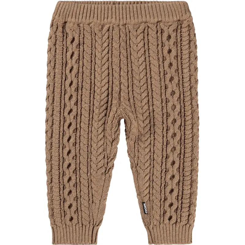 Molo Marled Fawn Sedge Soft Pants 1