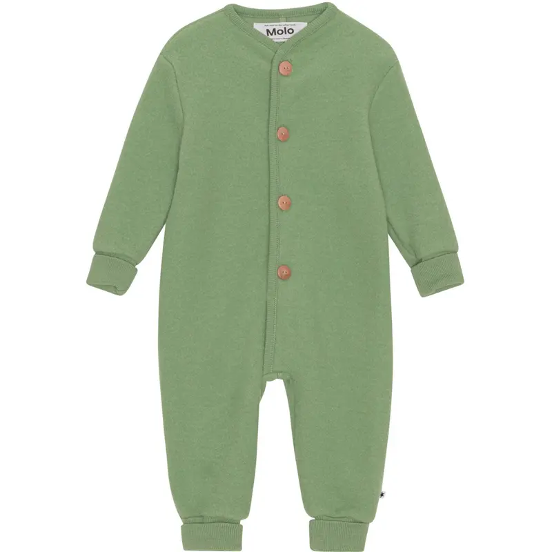 Molo Moss Green Umar Fleece Suit 1