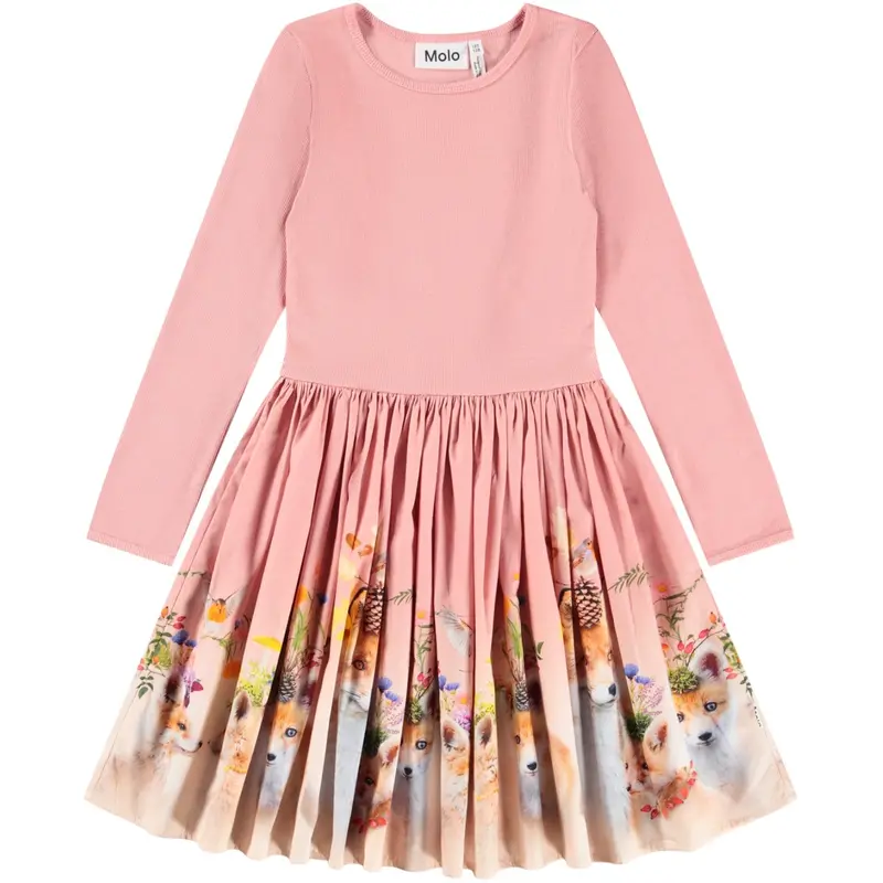 Molo Nature Glam Casie Dress Ls 1