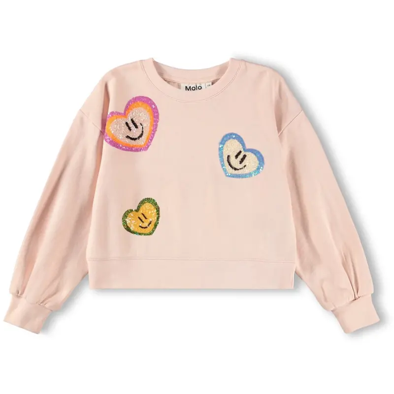 Molo Petal Blush Miki Sweatshirt 1