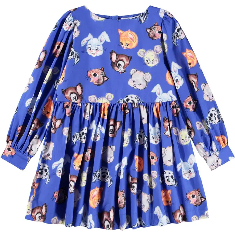 Molo Violet Blue Cleo Dress Ls 1