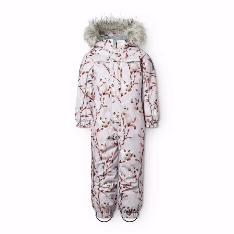 Molo Willow Kitten Polaris Fur Junior Snowsuit 1
