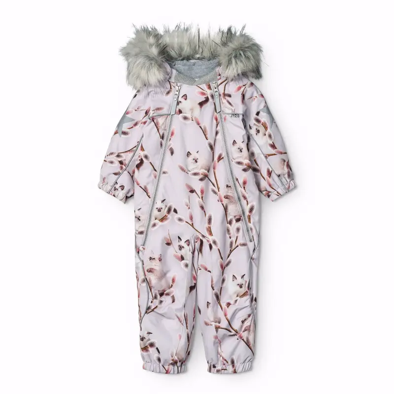 Molo Willow Kitten Pyxis Fur Baby Snowsuit 1