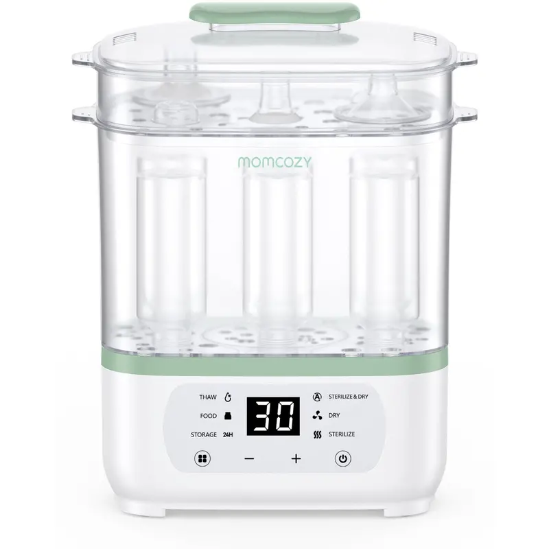 Momcozy 8-In-1 Electric Steam Baby Bottle Sterilizer 1