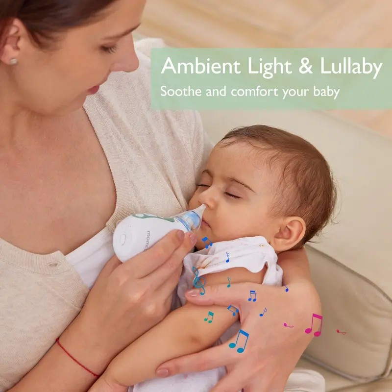 Momcozy Baby Nasal Aspirator- Long Battery Life 2