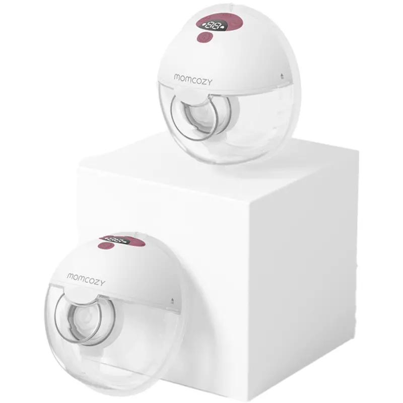 Momcozy Red M5 Wearable Breast Pump Double Pack 1