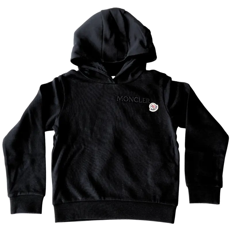 Moncler Black Hoodie Sweater 1