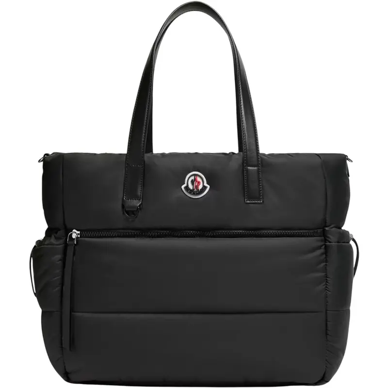 Moncler Black New Mommy Tote Bag 1