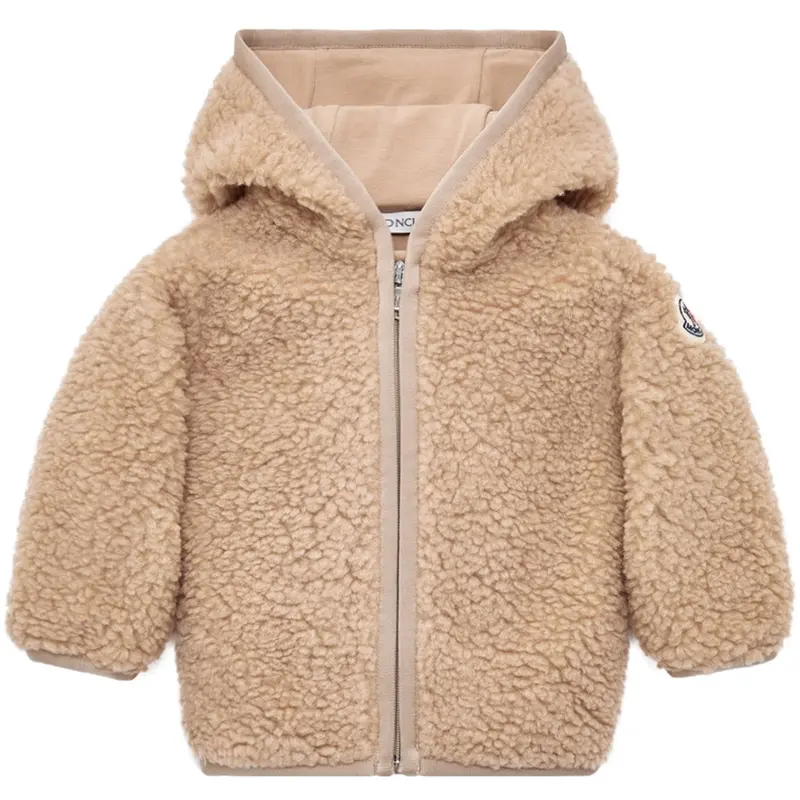 Moncler Brown Zip Up Cardigan 1