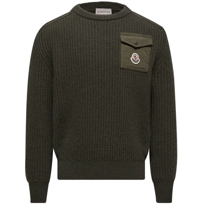 Moncler Dark Green Crew Neck 1