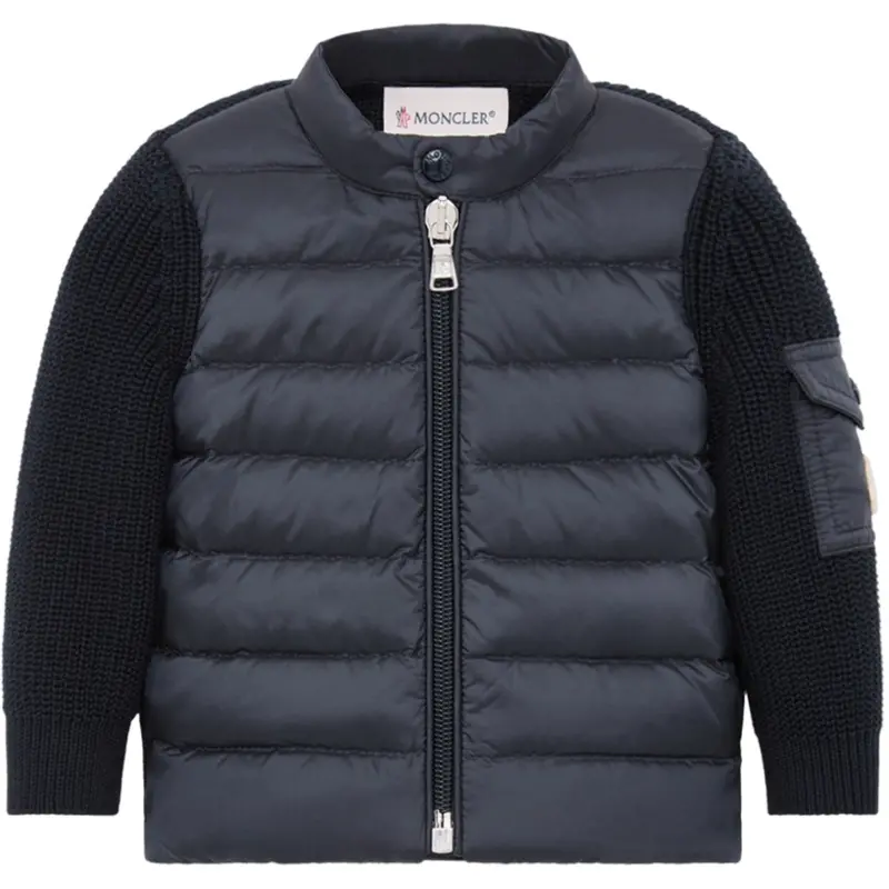Moncler Navy Cardigan 1