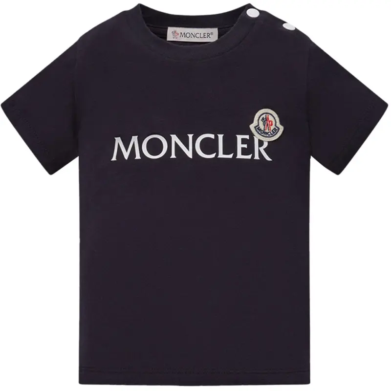 Moncler Navy Ss T-Shirt 1