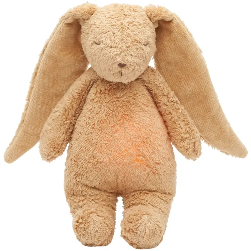 Moonie Cappucino 2.0 Organic Humming Bunny With A Lamp 1