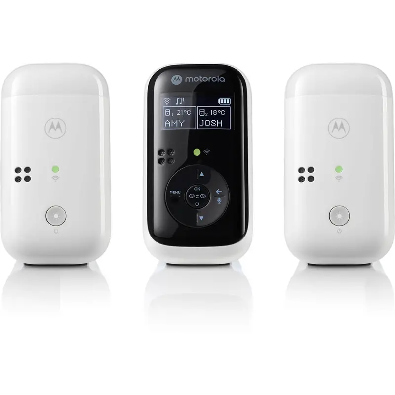 Motorola White, Black Pip15 Twin Baby Monitor 2