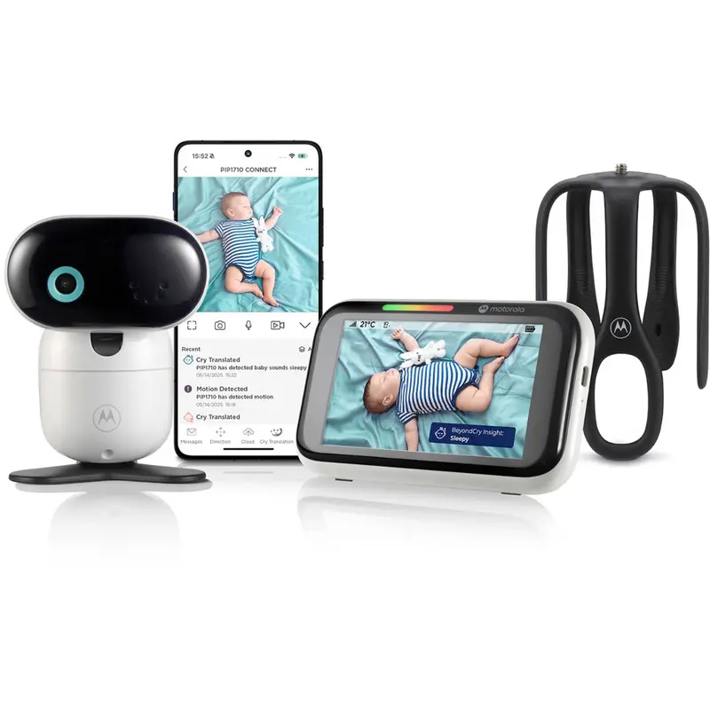 Motorola White, Black Pip1710 Baby Monitor 1