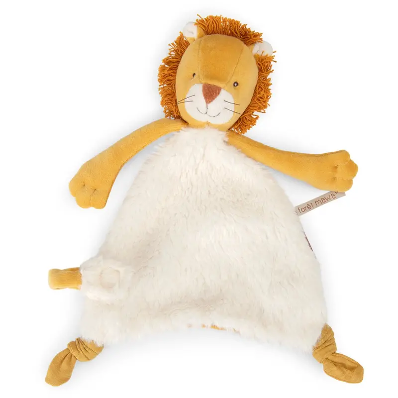 Moulin Roty Cuddle Cloth - Mamba The Lion 27 Cm - La Forêt Mawa 1