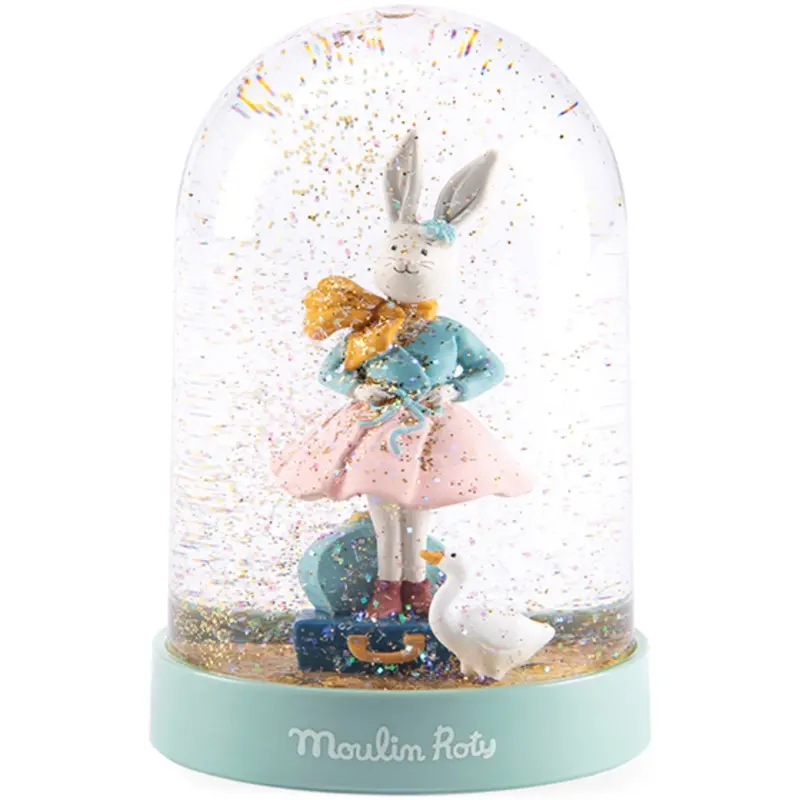 Moulin Roty Snow Globe With Rabbit - La Petite École De Danse 1