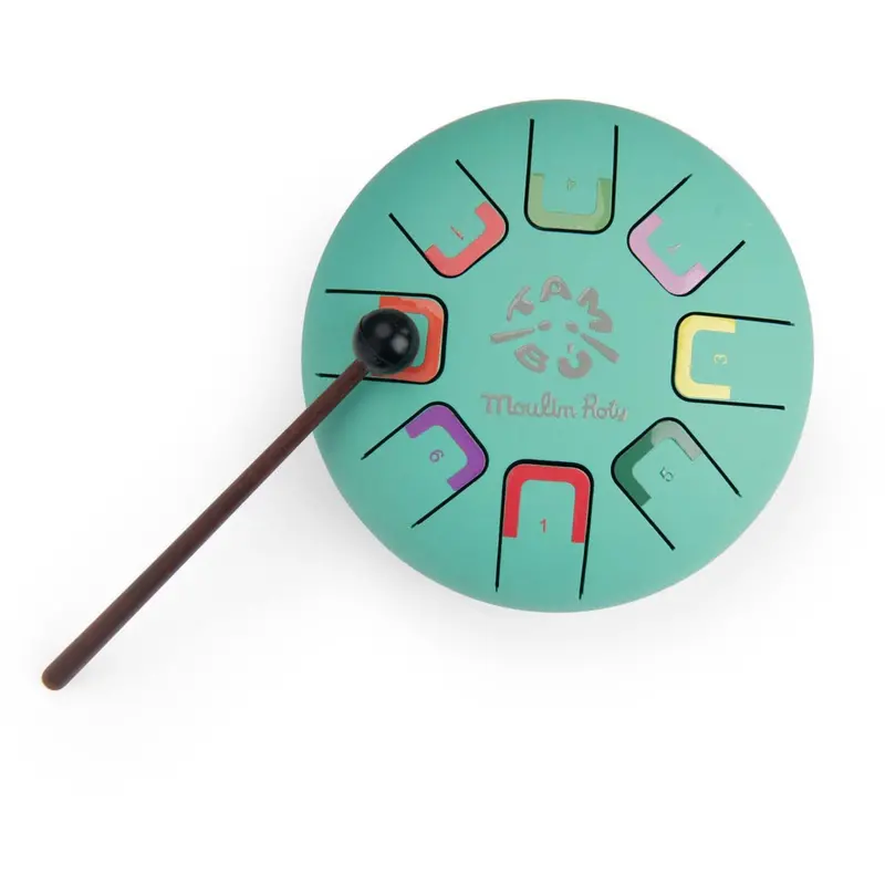 Moulin Roty Tongue Drum 8 Tones Dance La Jungle 1