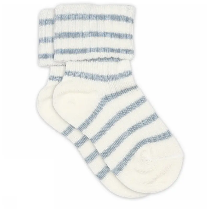 Mp Danmark Dusty Blue Kallie Baby Socks 1