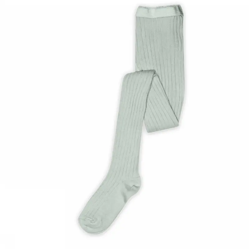 Mp Danmark Gray Mist Cotton Rib Tights 1
