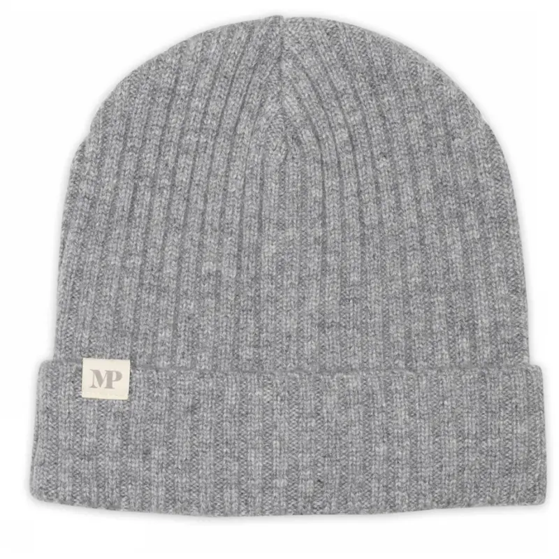 Mp Danmark Grey Melange Uppsala Beanie 1