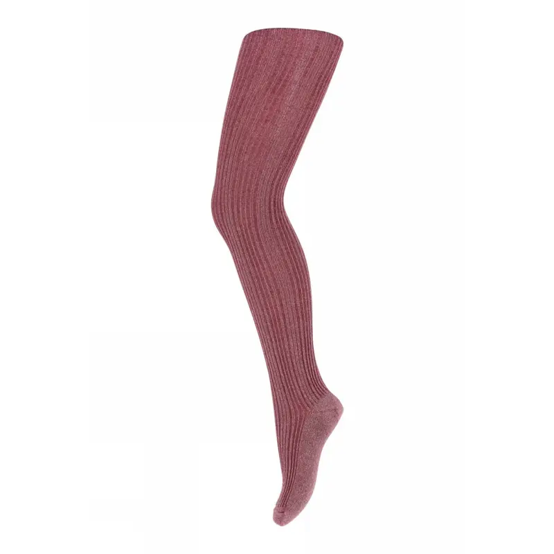 Mp Danmark Maroon Celosia Glitter Tights 1