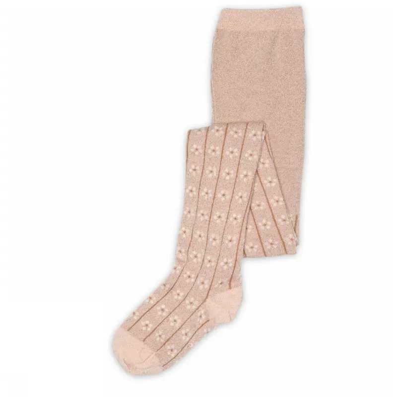 Mp Danmark Rose Dust Oline Glitter Tights 1