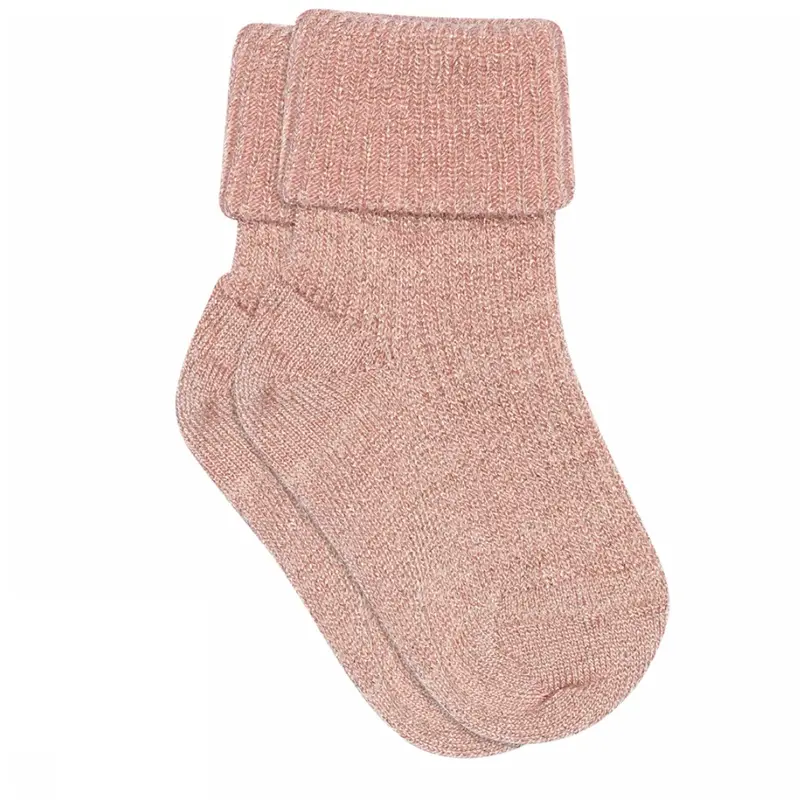 Mp Danmark Silver Pink Ida Glitter Socks 1