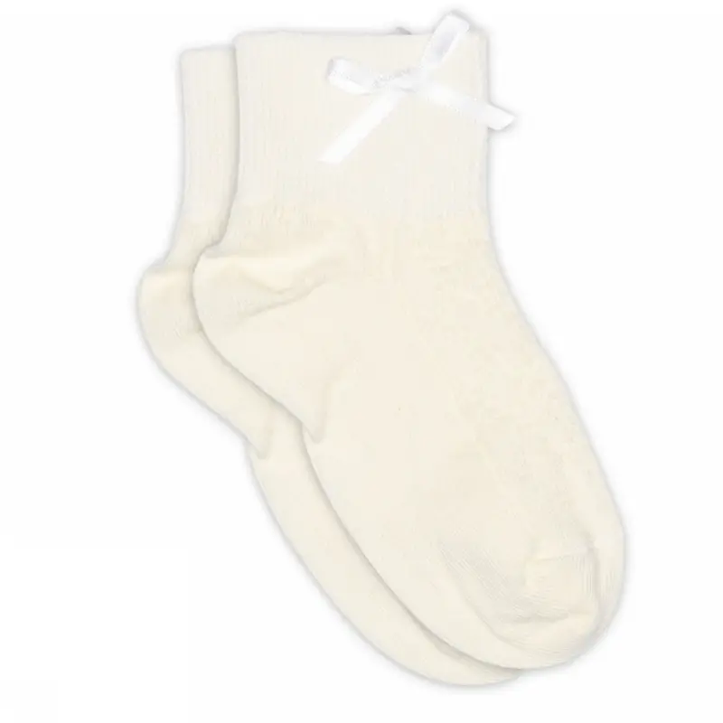 Mp Danmark Snow White Una Short Socks - Bow 1