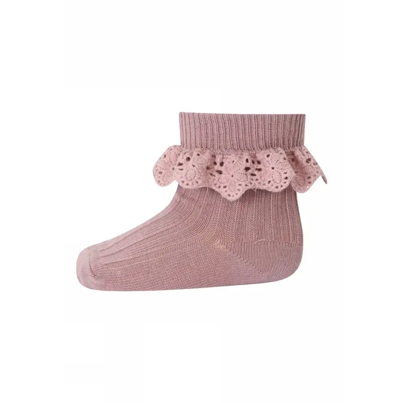 Mp Danmark Woodrose Lisa Socks - Lace 1