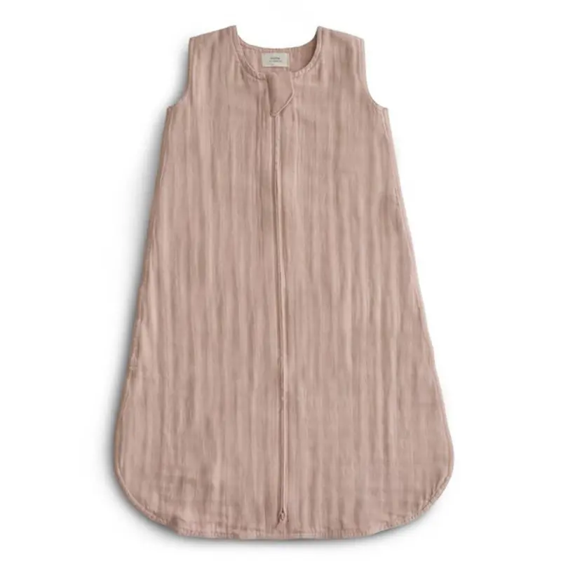 Mushie Blush Muslin Sleep Bag 1